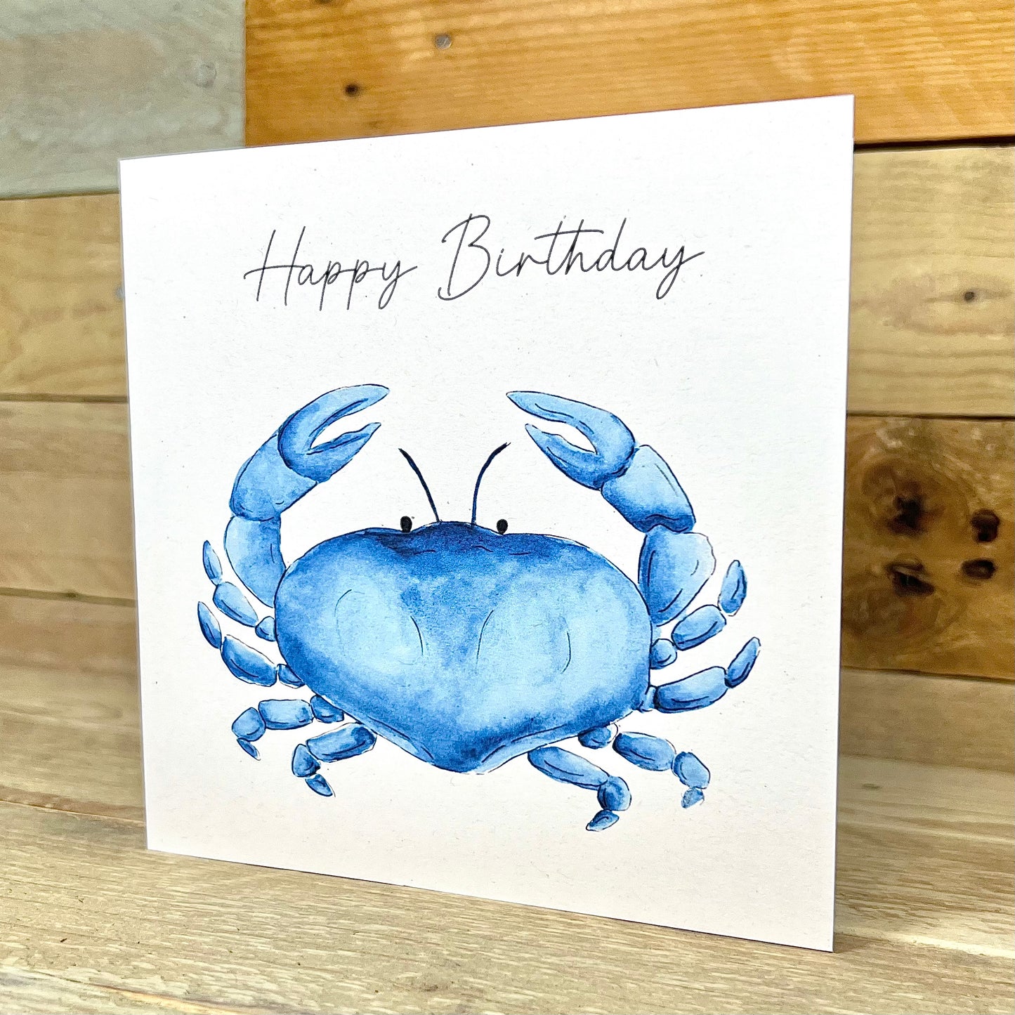 Claude the Crab Birthday Card