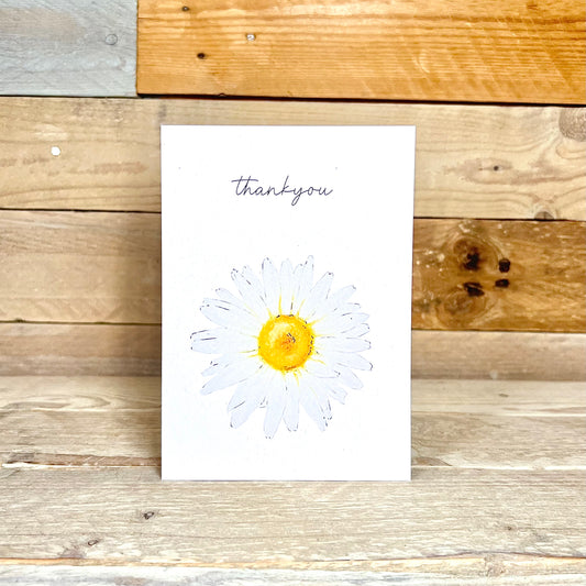 Daisy Bell Thankyou Notelet