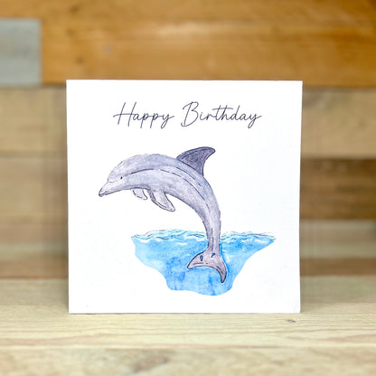 Dippy the Dolphin Birthday Card