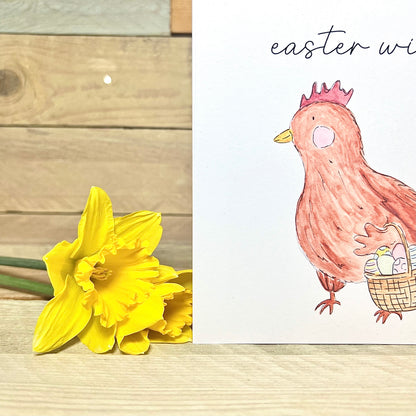 Easter Hen Card