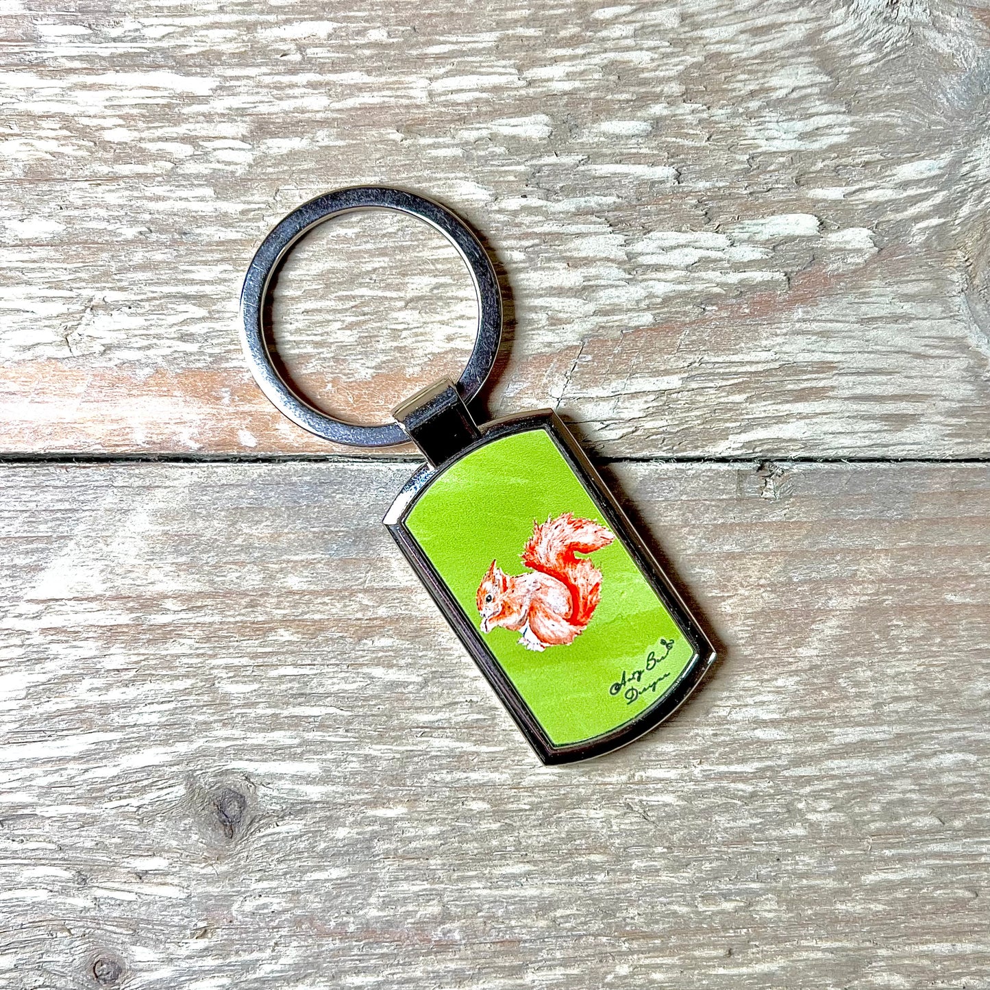 Squirrel Keyring