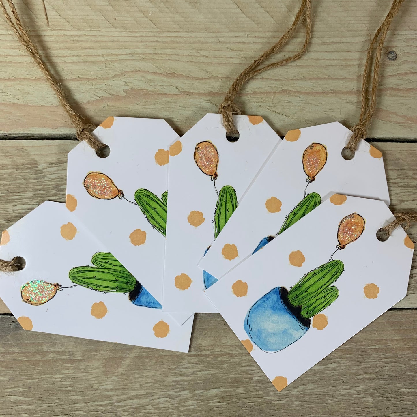 Cacti Gift Tags