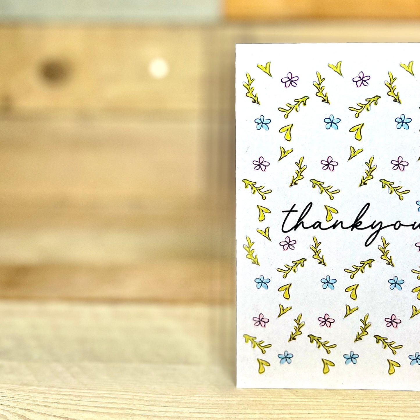 Botanical Thankyou Notelet