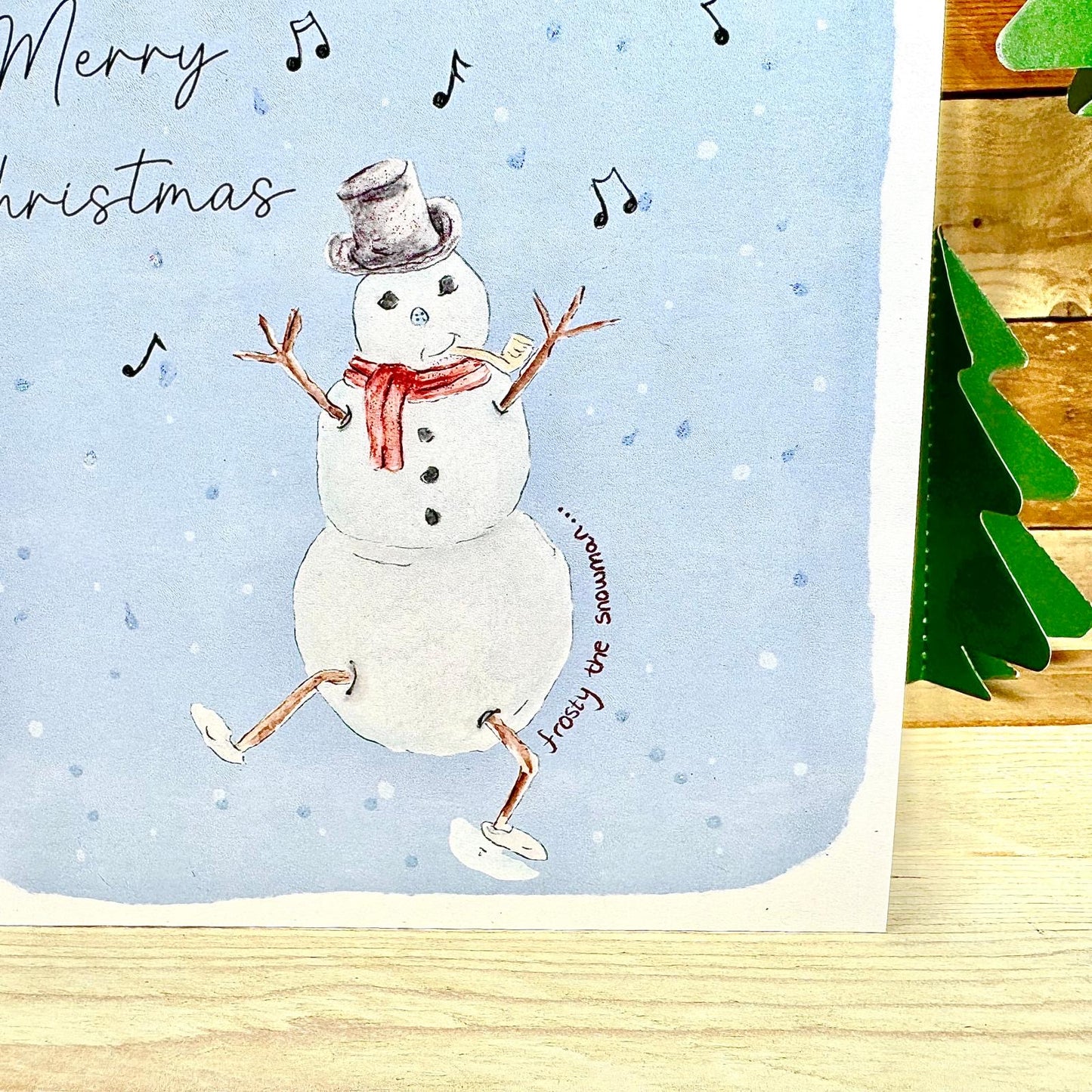 Frosty the Snowman Charity Christmas Card