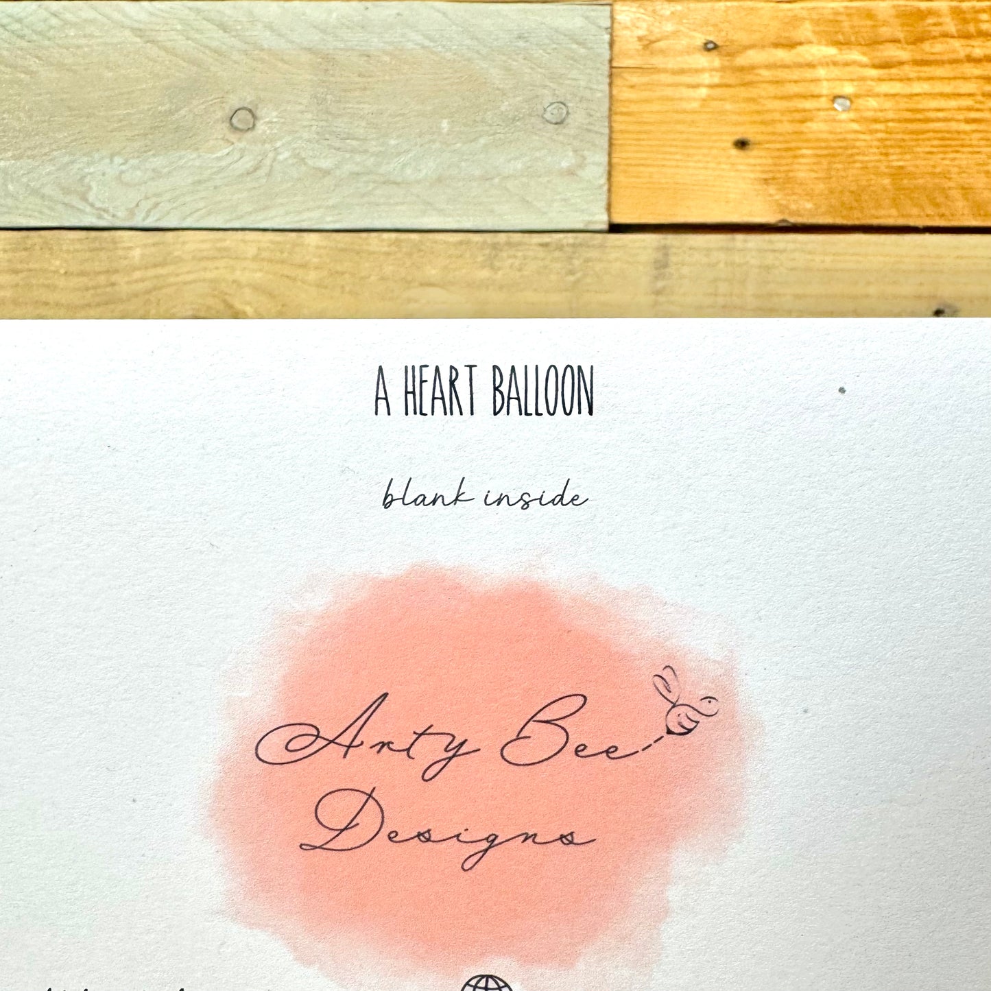 Heart Balloon Anniversary Card