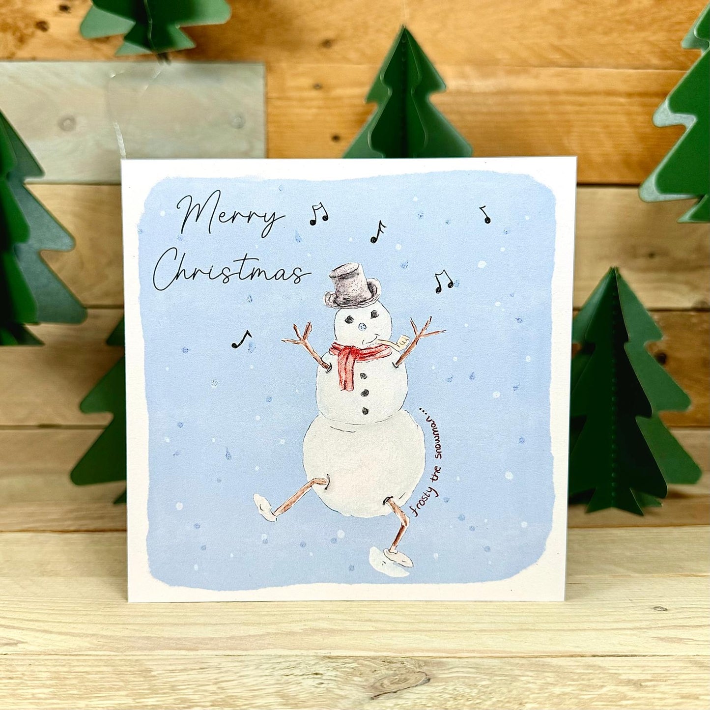 Frosty the Snowman Charity Christmas Card