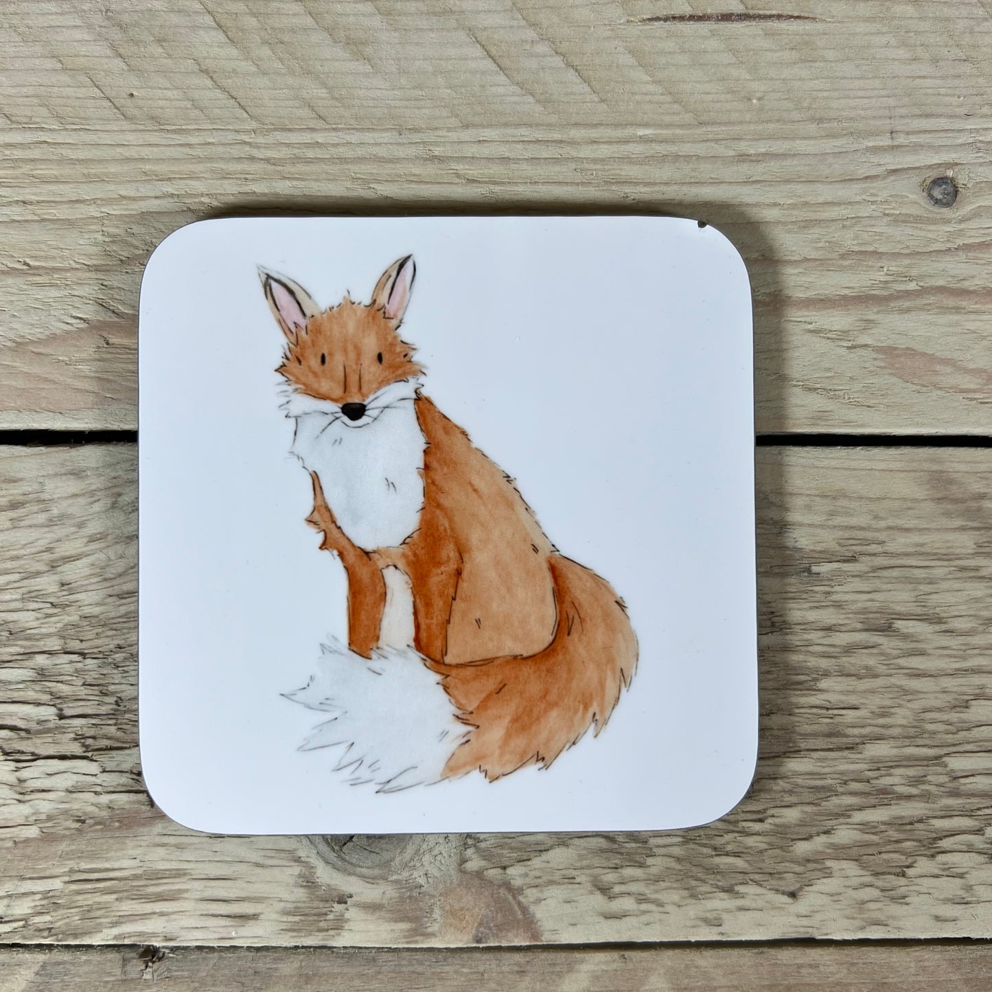 Wonky Fox Coaster