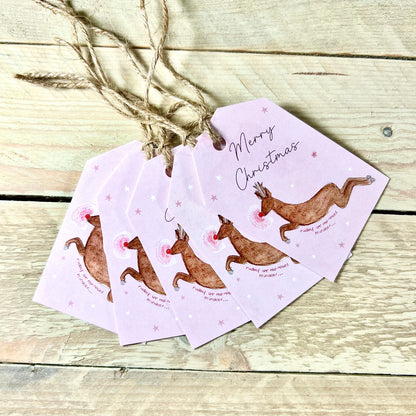 Reindeer Christmas Gift Tags