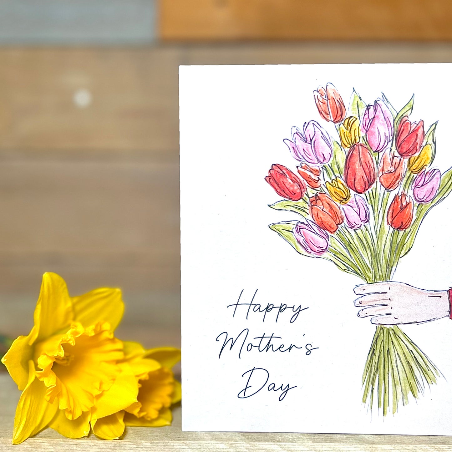 Tulips for You Mother's Day Card