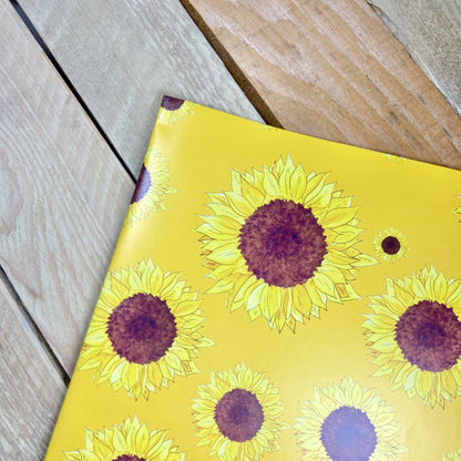 Sunflower Wrapping Paper