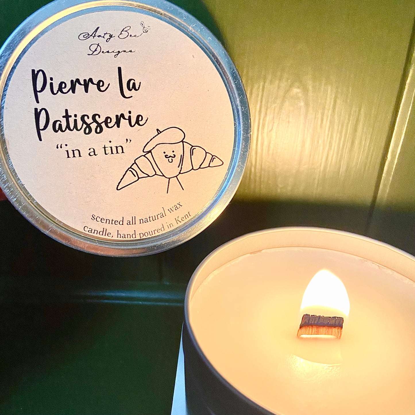 Croissant Scented Candle