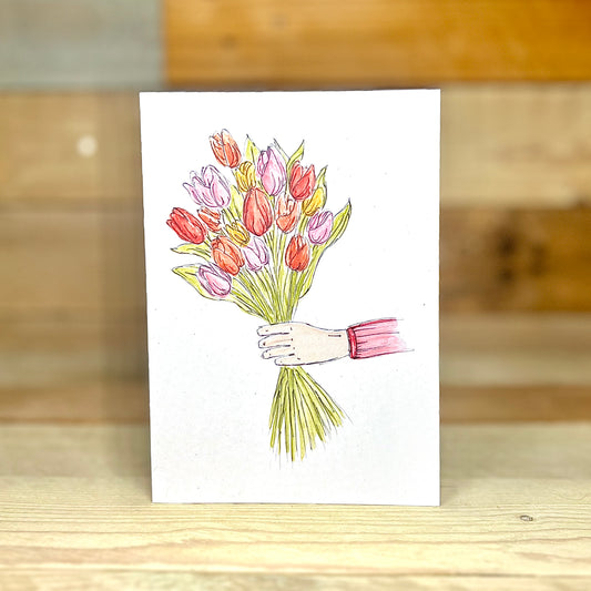 Tulips Notelet