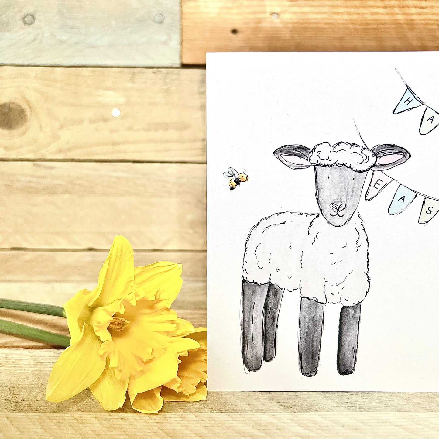 Baaaa Easter Card