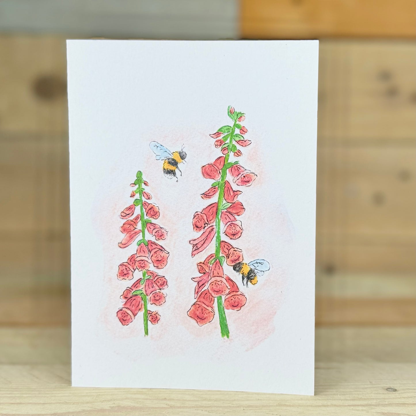 Foxgloves Notelet