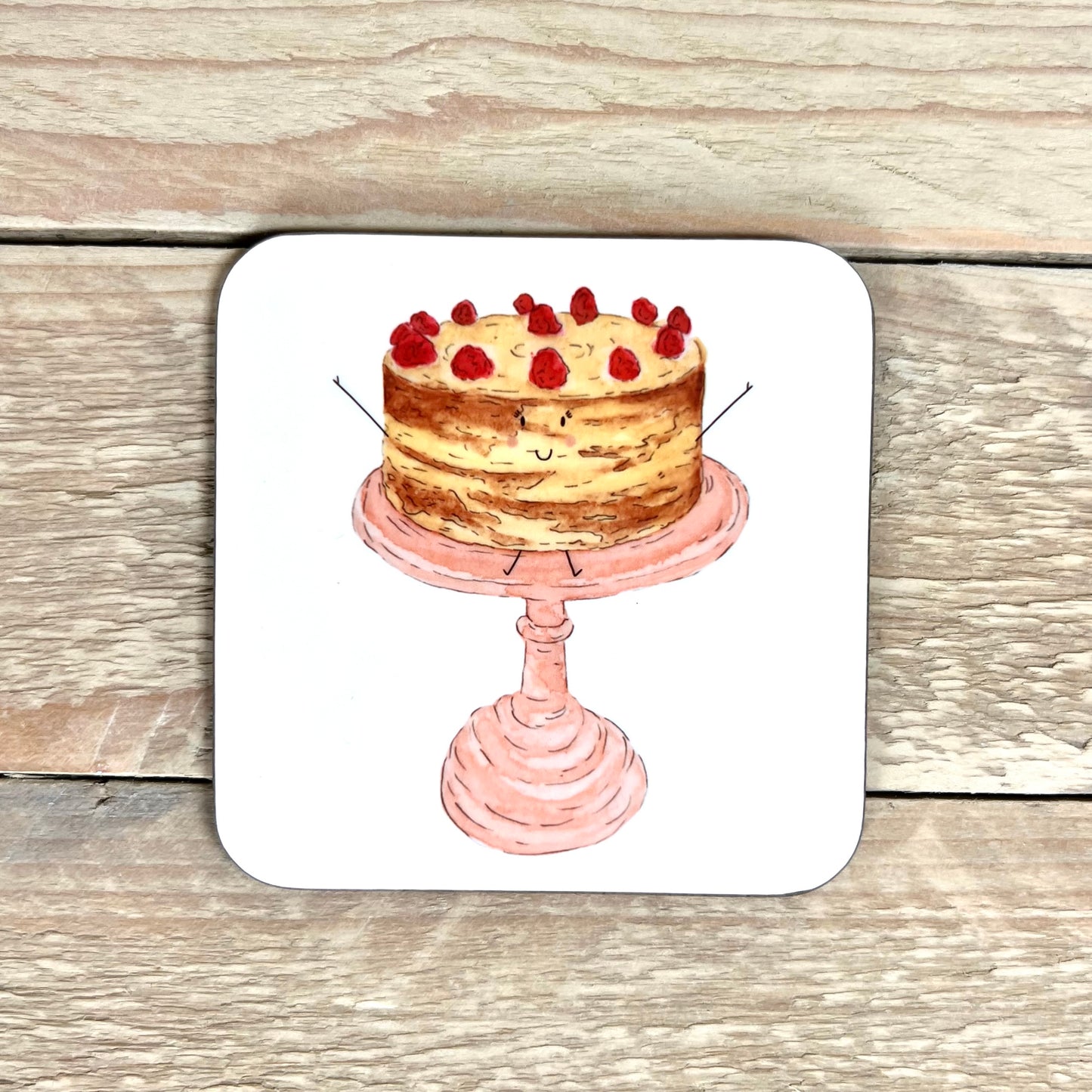 Victoria Sponge Coaster