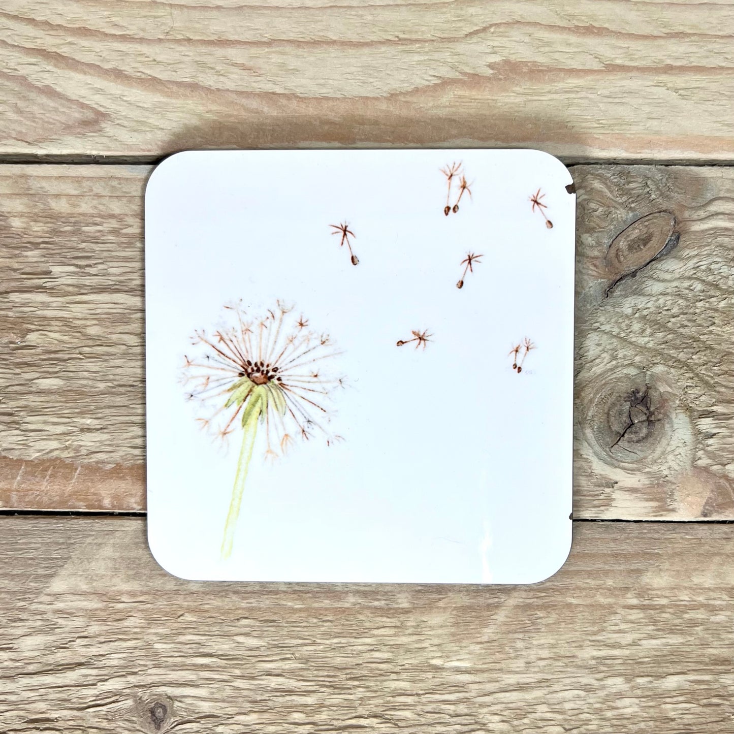 Wonky Dandelion Coaster