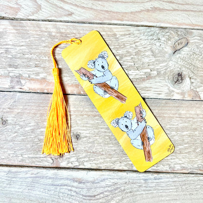 Koala Metal Bookmark With Tassel