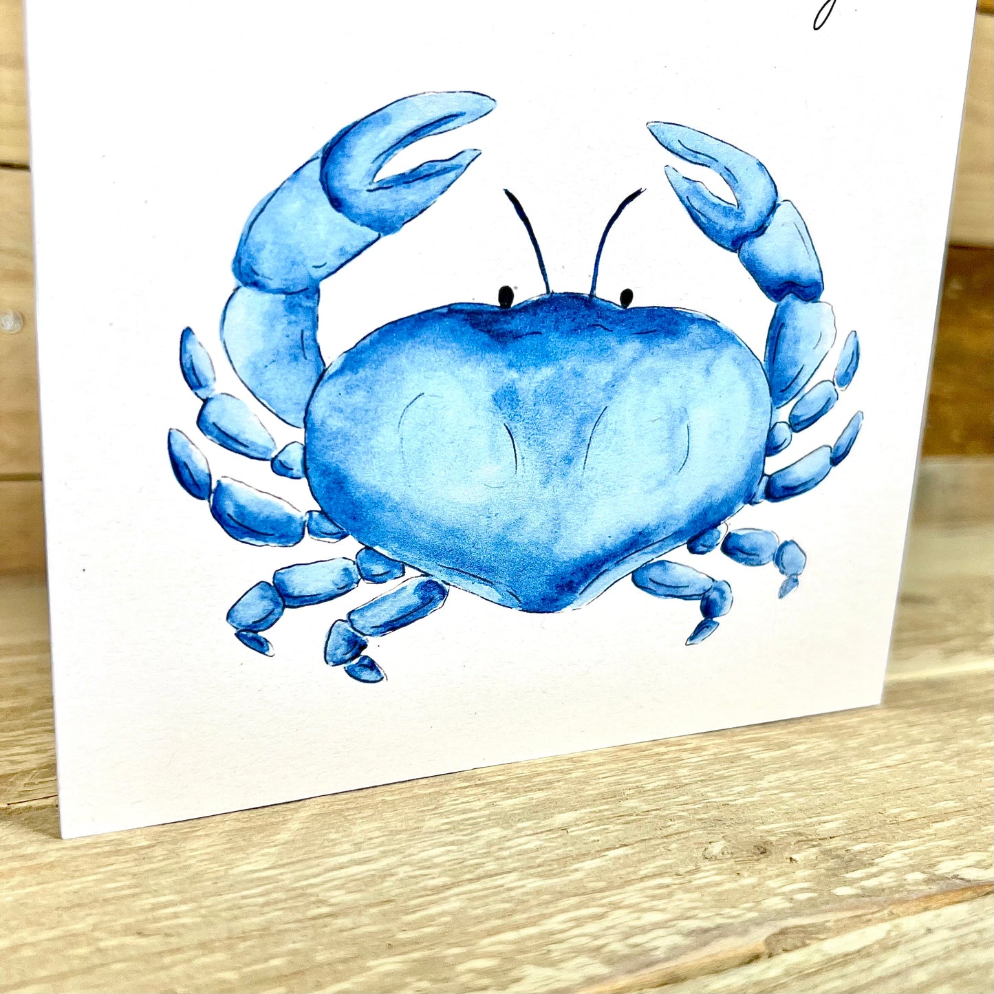 Claude the Crab Birthday Card