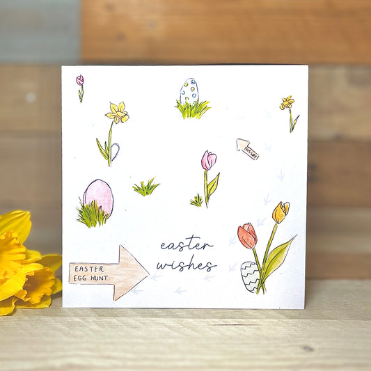 Easter Egg Hunt Card