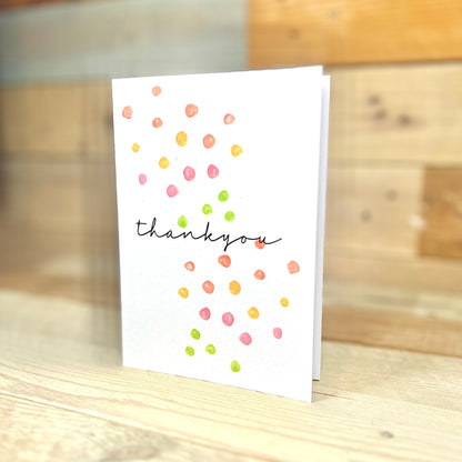 Dots Thankyou Notelet