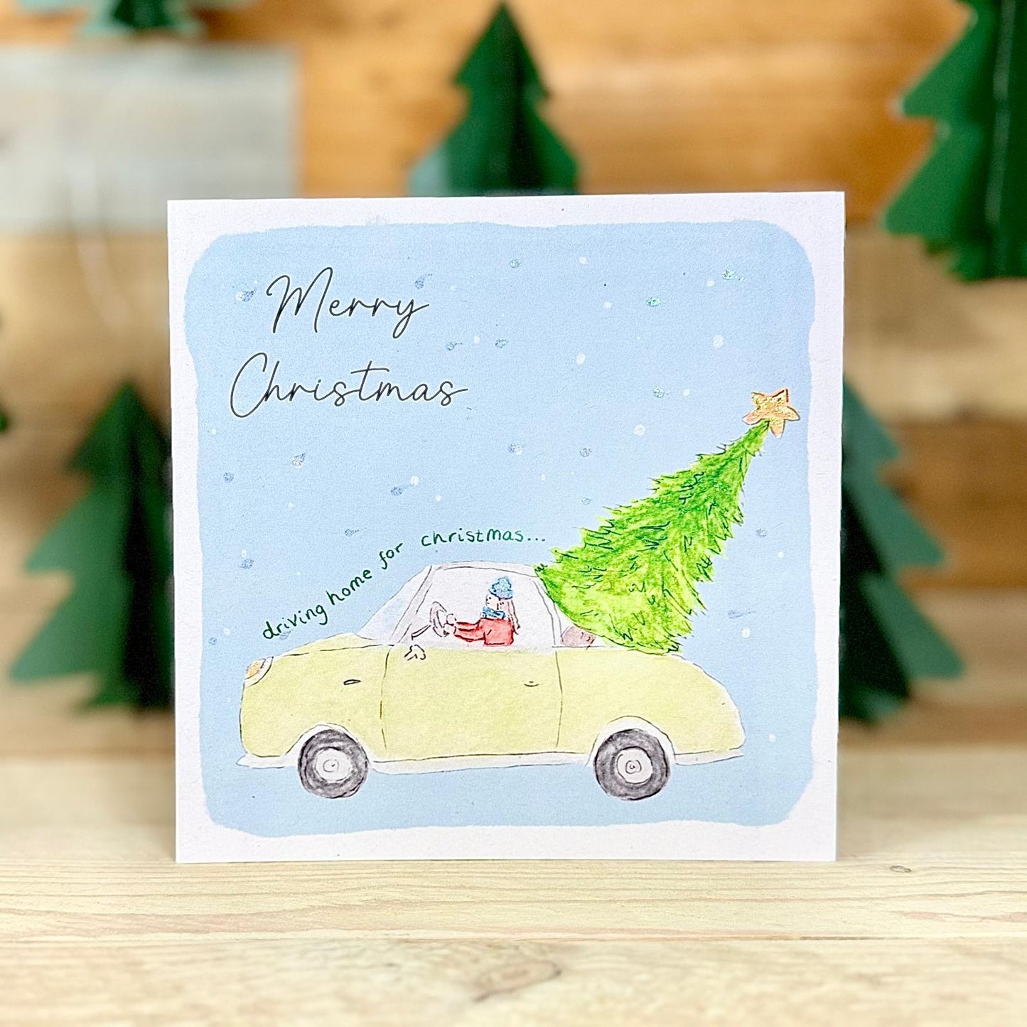 Driving Home For Christmas Charity Christmas Card