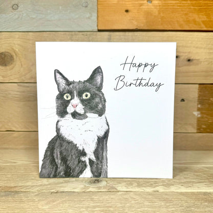 Rudi the Cat Birthday Card