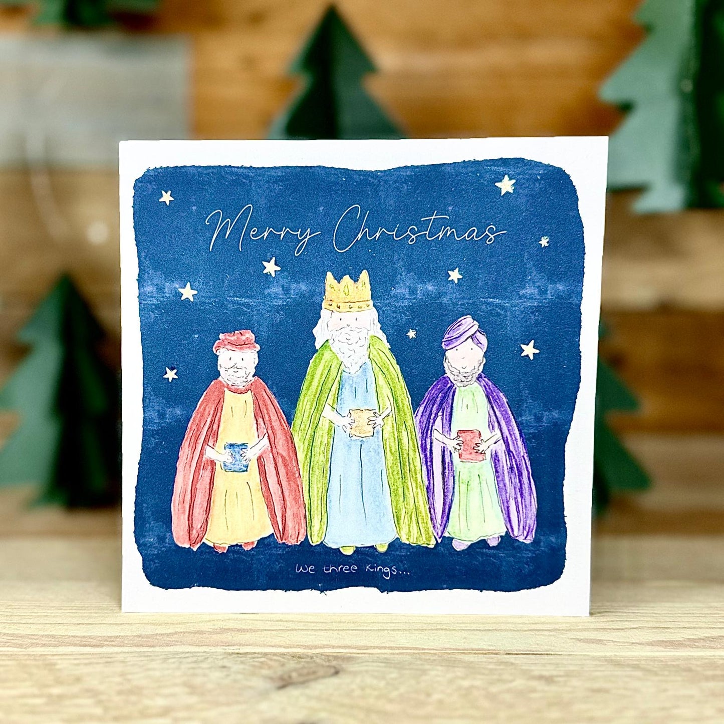 We Three Kings Charity Christmas Card