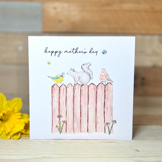 Fence Friends Mother's Day Card