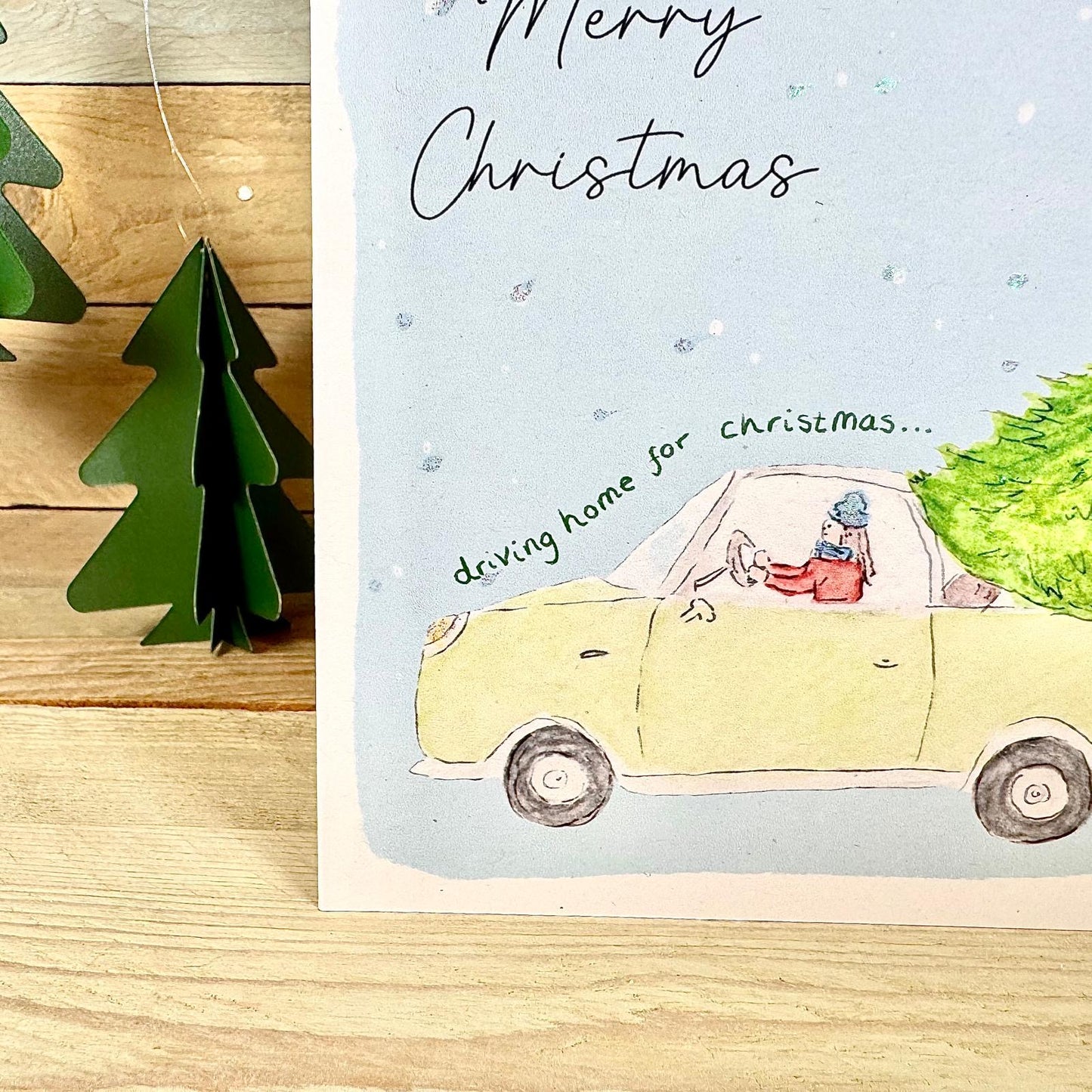 Driving Home For Christmas Charity Christmas Card