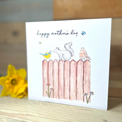 Fence Friends Mother's Day Card