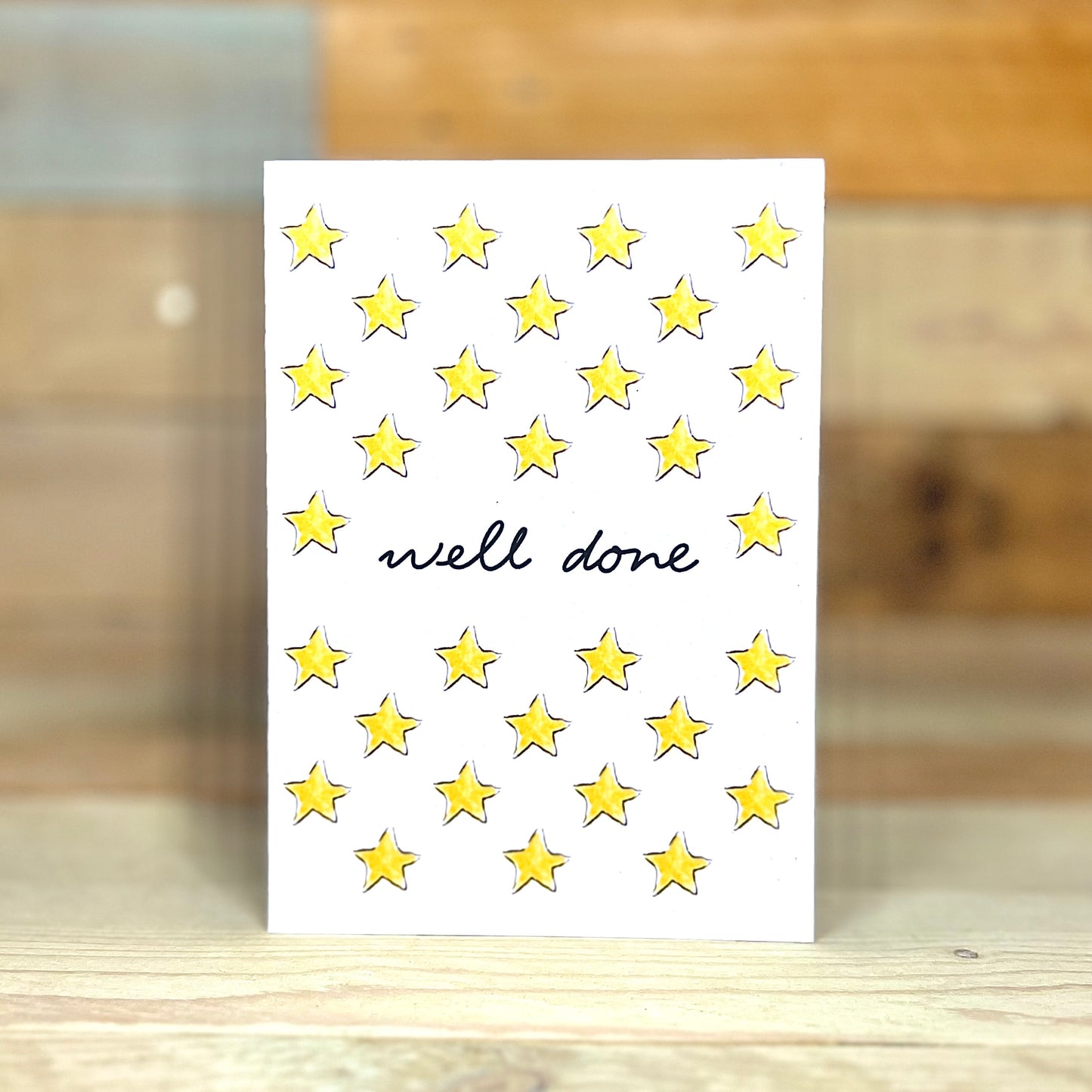 Well Done Stars Notelet