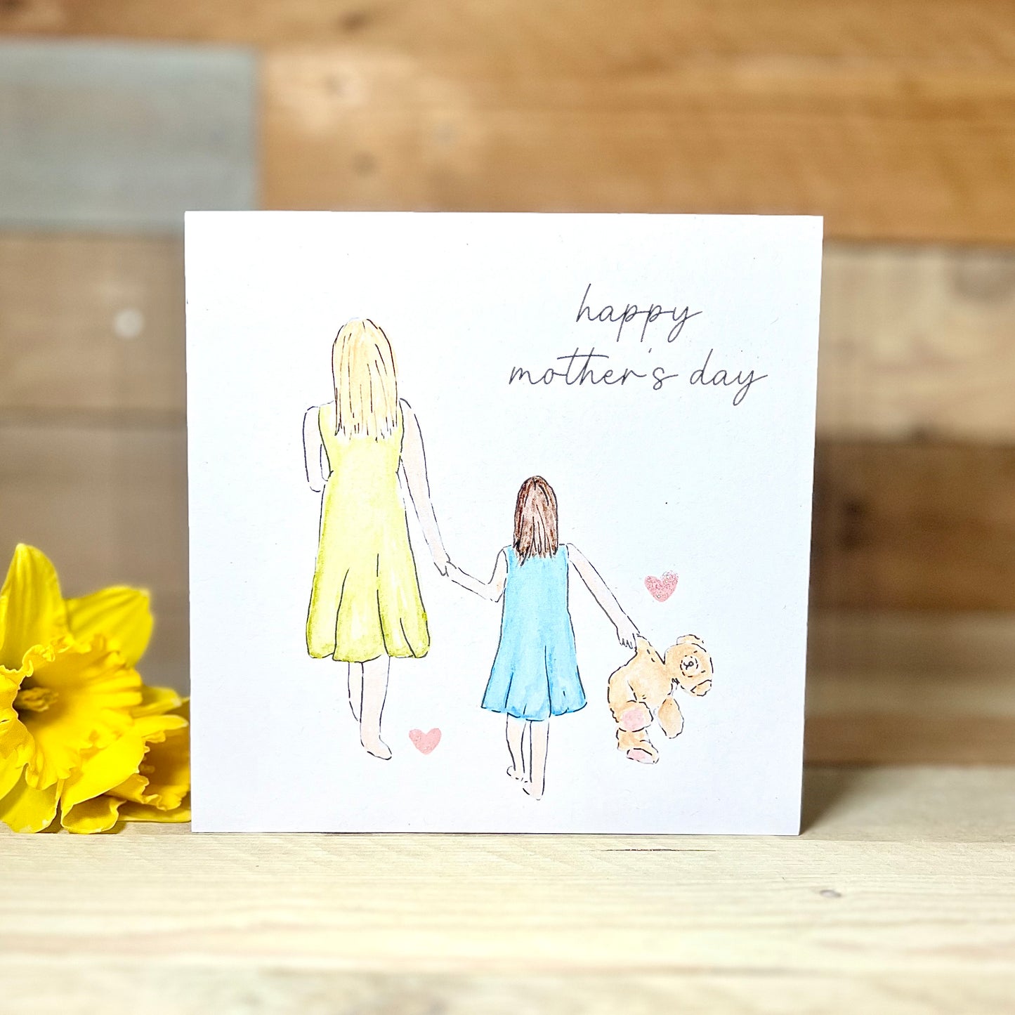 Me, You and Teddy Too Mother's Day Card