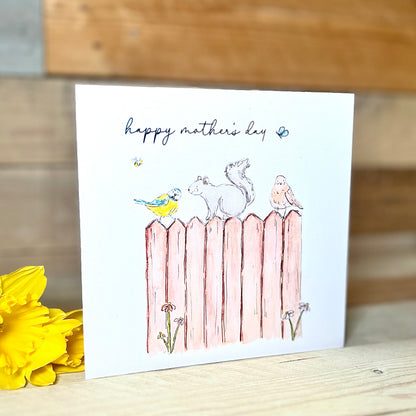 Fence Friends Mother's Day Card