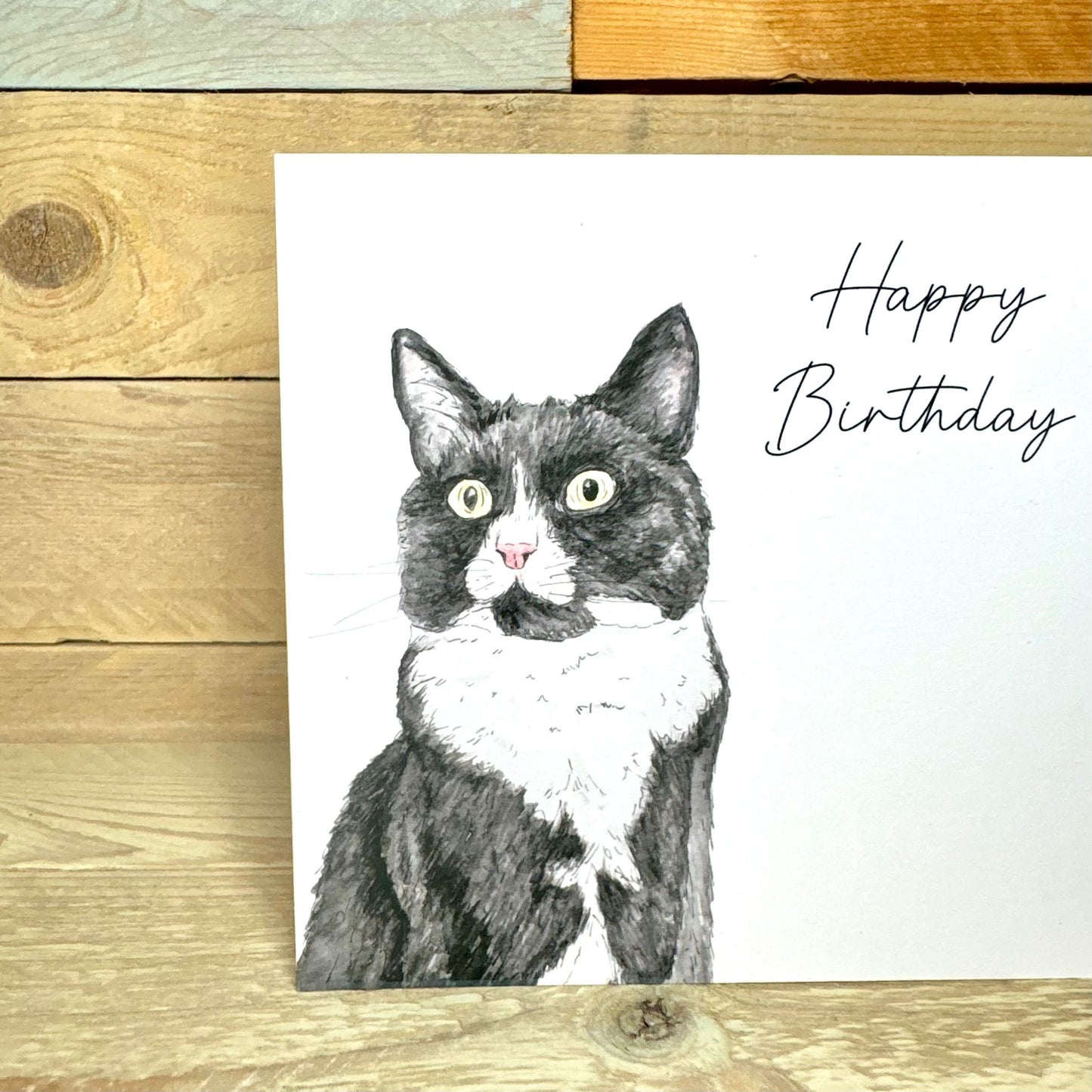 Rudi the Cat Birthday Card