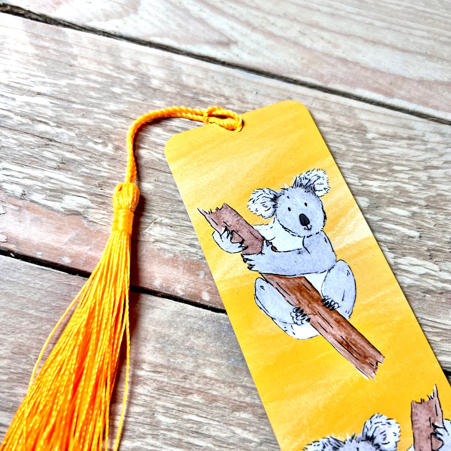 Koala Metal Bookmark With Tassel