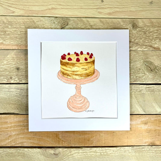 Victoria Sponge Original Painting