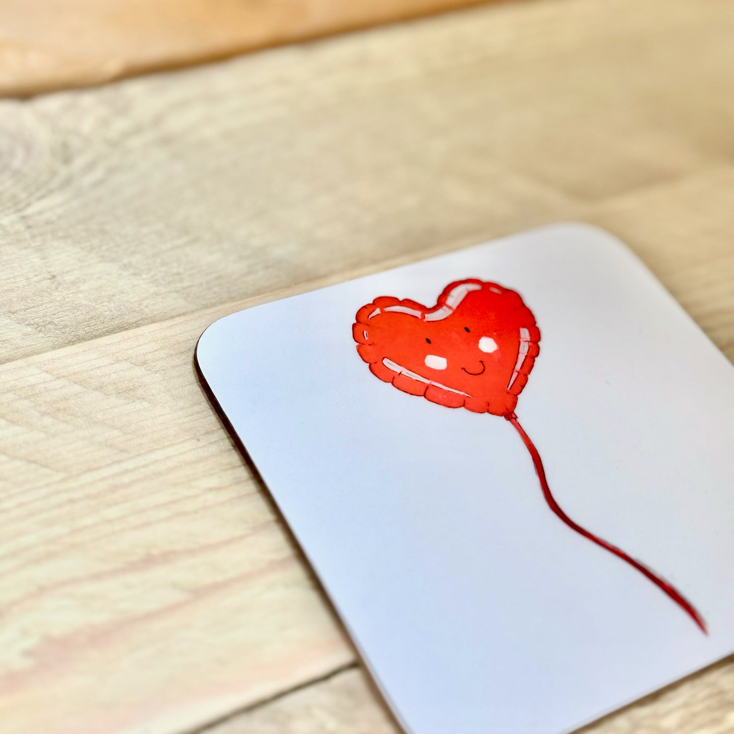 Heart Balloon Coaster