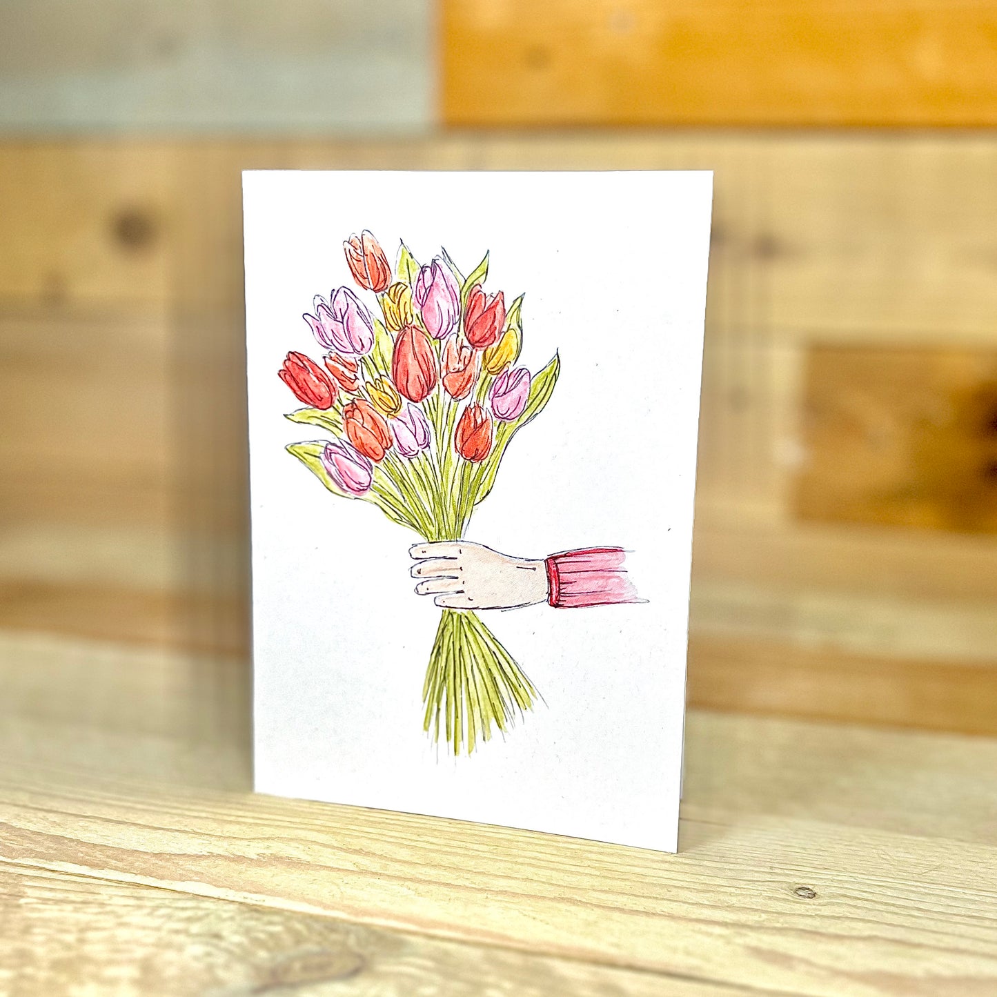 Tulips Notelet