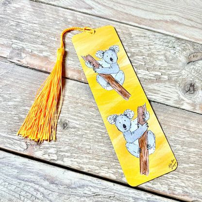 Koala Metal Bookmark With Tassel