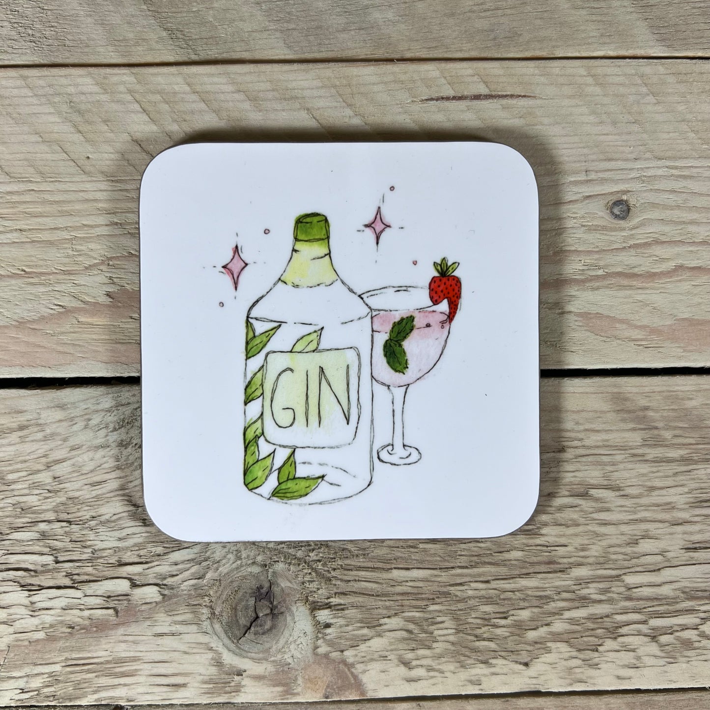 Wonky Gin Coaster