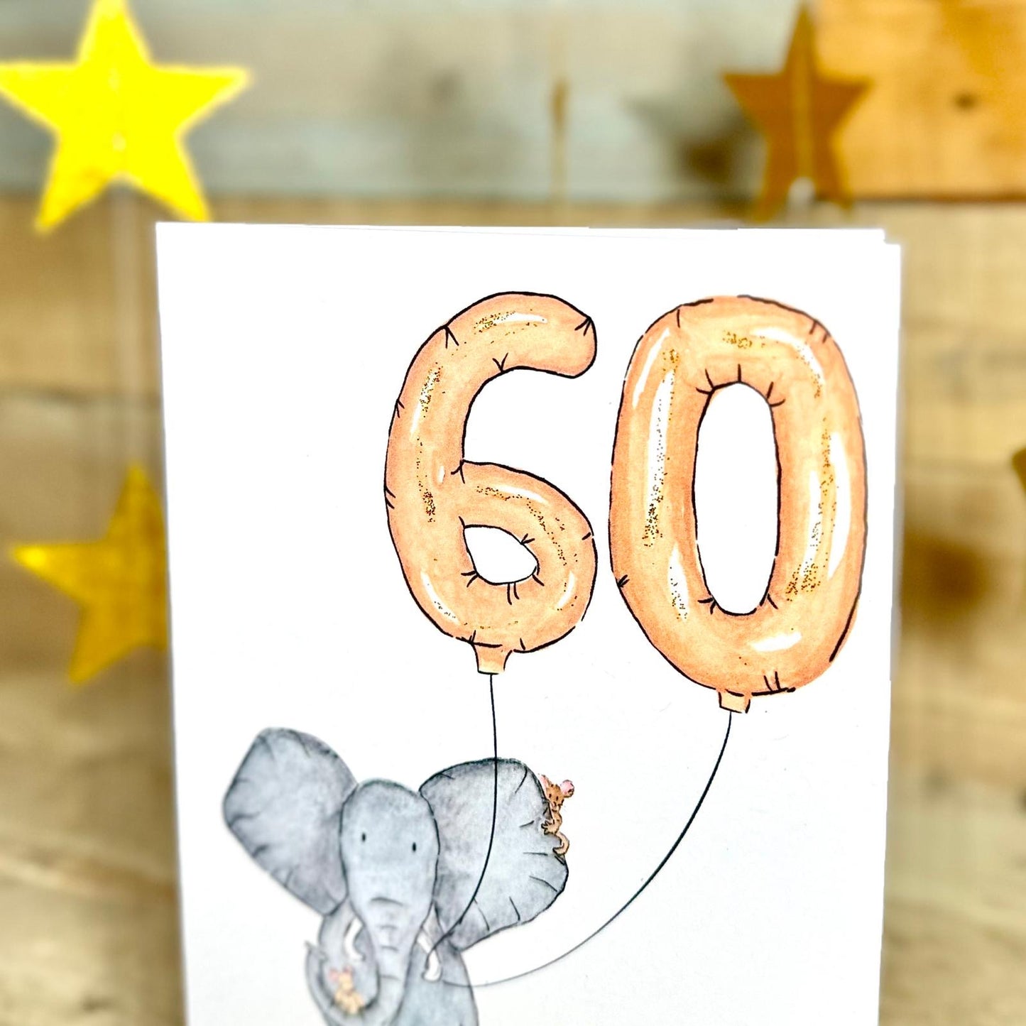 Nelly Turns Sixty Birthday Card