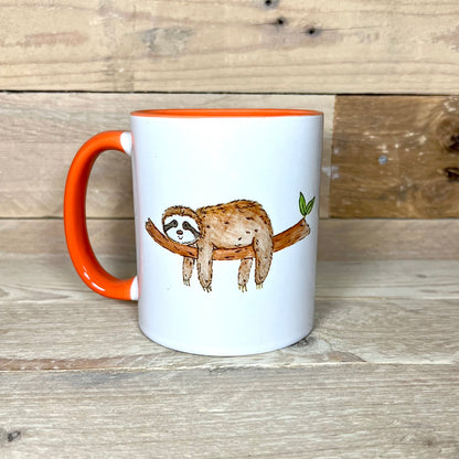 Wonky Sloth Mug