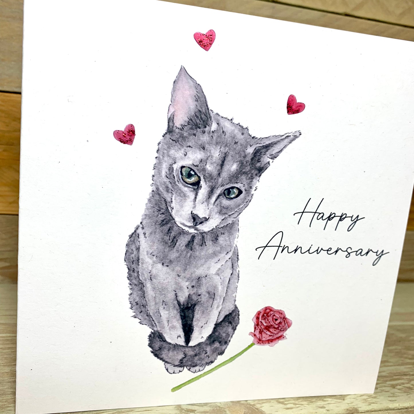 From Suki With Love Anniversary Card