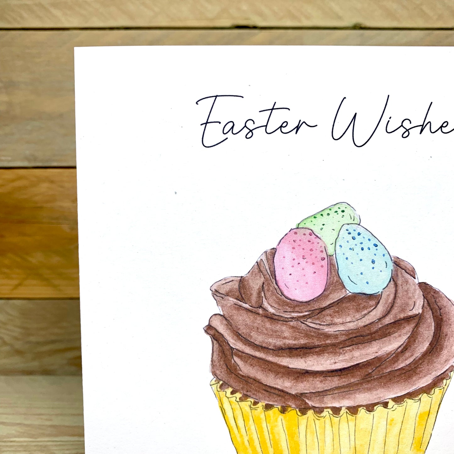 A Cupcake For Easter Card