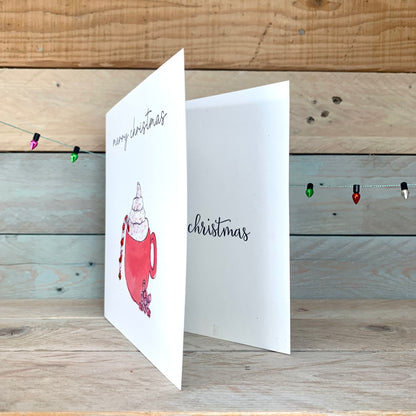 Hot Chocolate Christmas Card