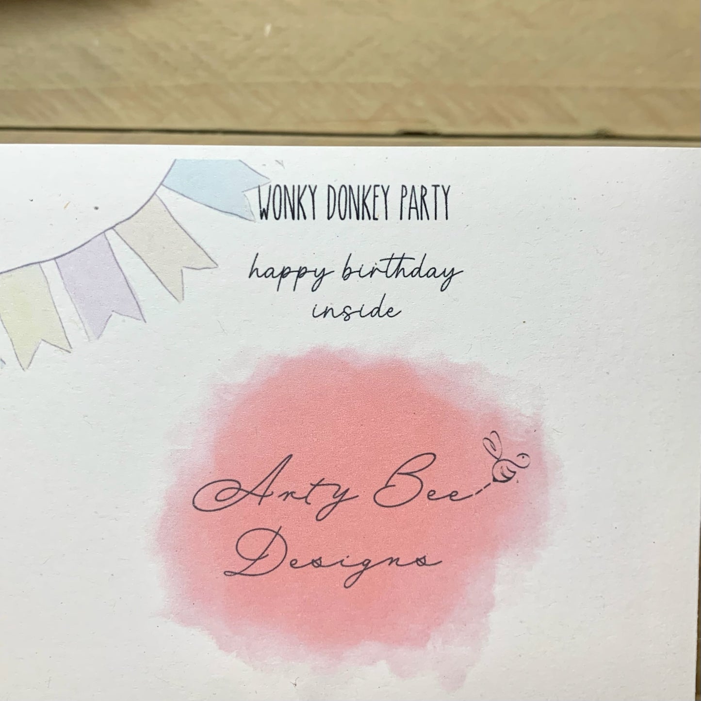 Party Horse Birthday Card