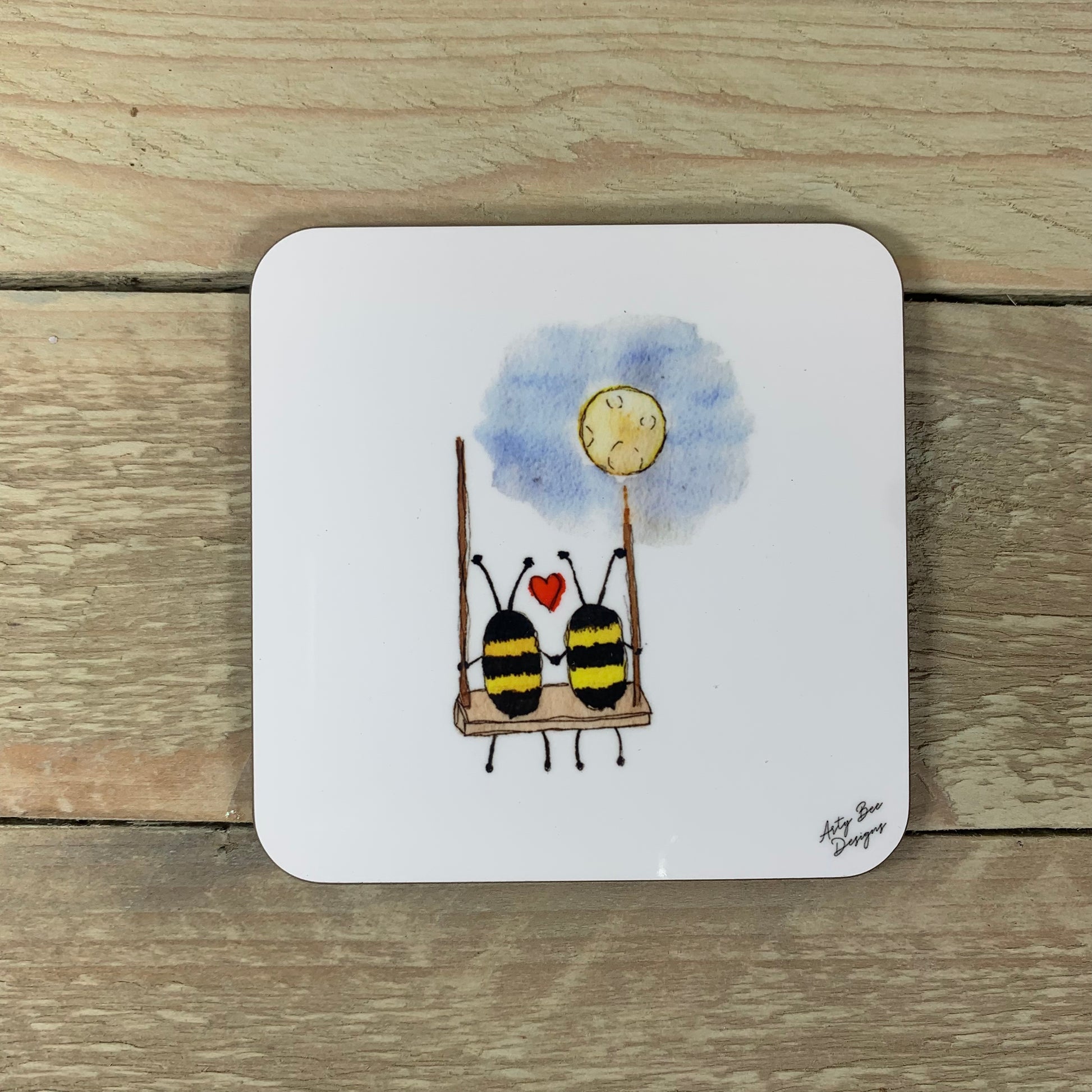 Any 4 Coasters for £10 - Arty Bee Designs 